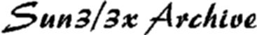 Sun3/3x Archive